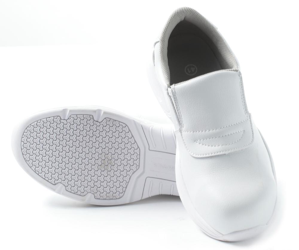 Туфли White GRIP PROTECTION с ПП, белые